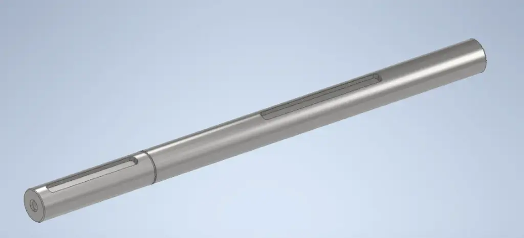 15"L 25mm OD Small Pack Bundler Shaft